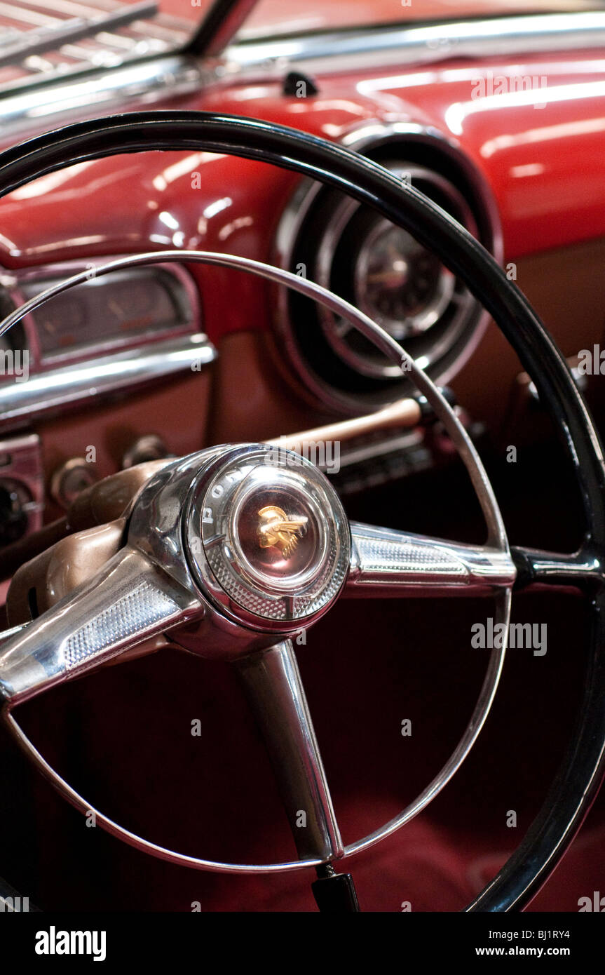 Classic car collection in Guadalajara, Mexico, North America Stock