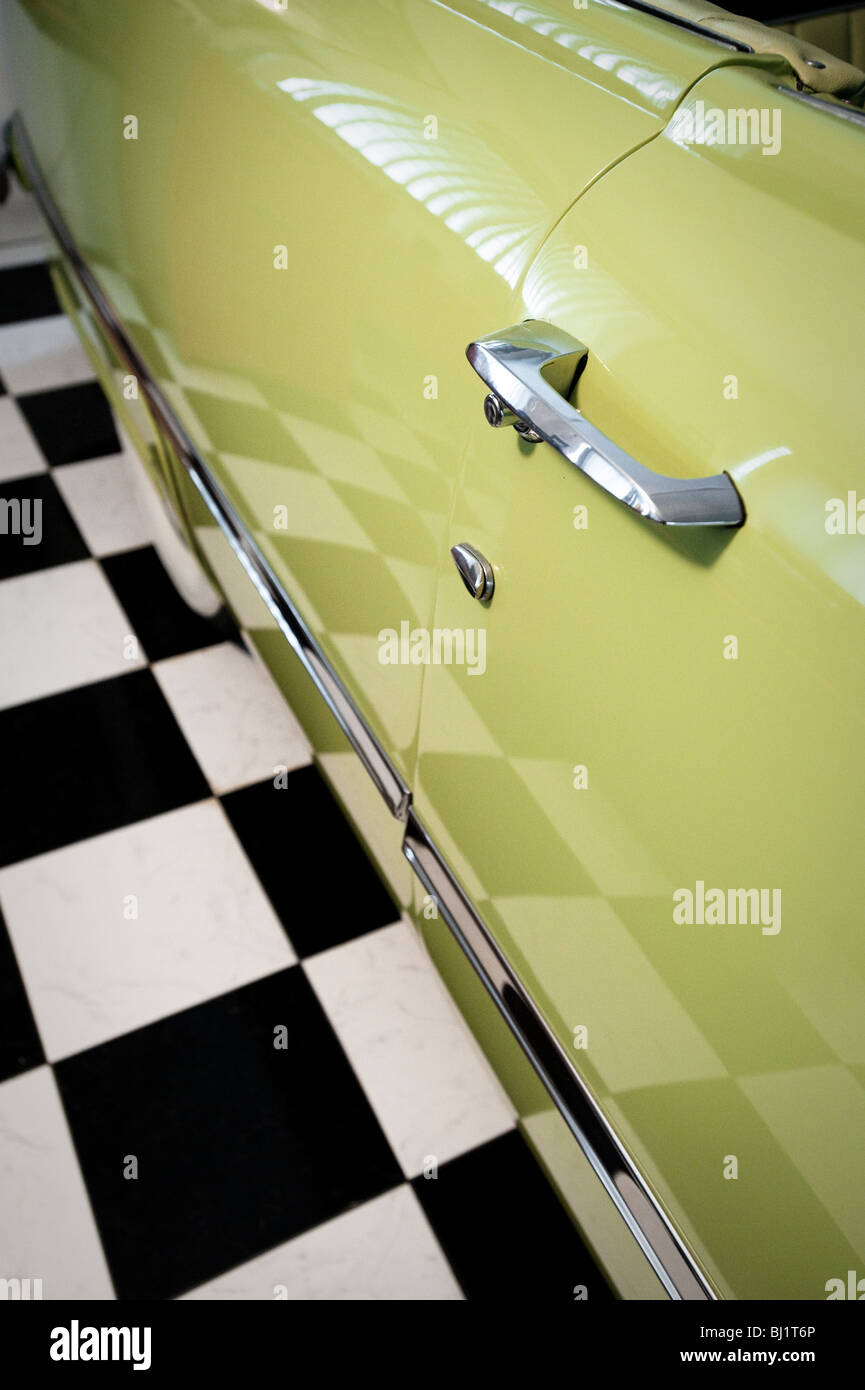 Classic car collection in Guadalajara, Mexico, North America Stock