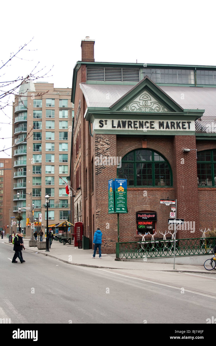 St Lawrence Market Toronto Ontario Canada Stock Photo