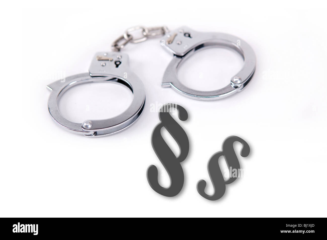 Handcuffs Stock Photo