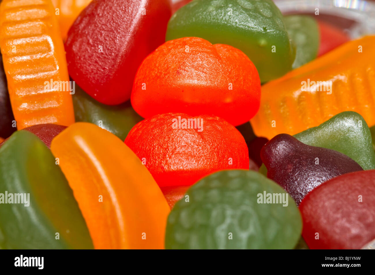Fruit gums Stock Photo