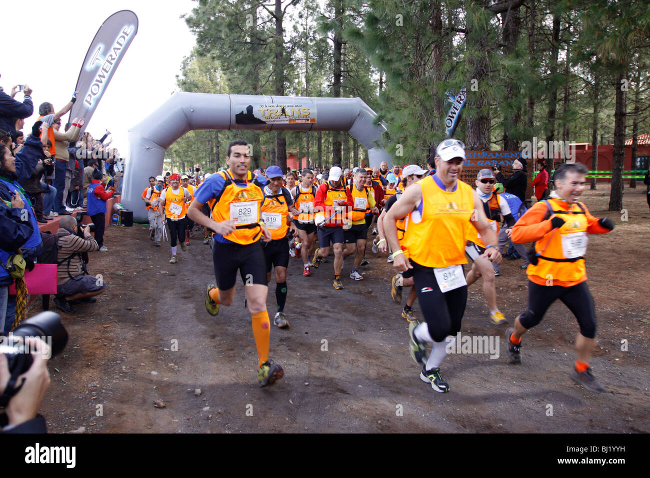 Runners at the Trans Gran Canaria race in Gran Canaria march 2010 123
