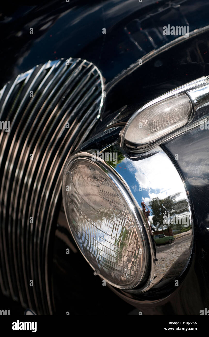 Classic car collection in Guadalajara, Mexico, North America Stock