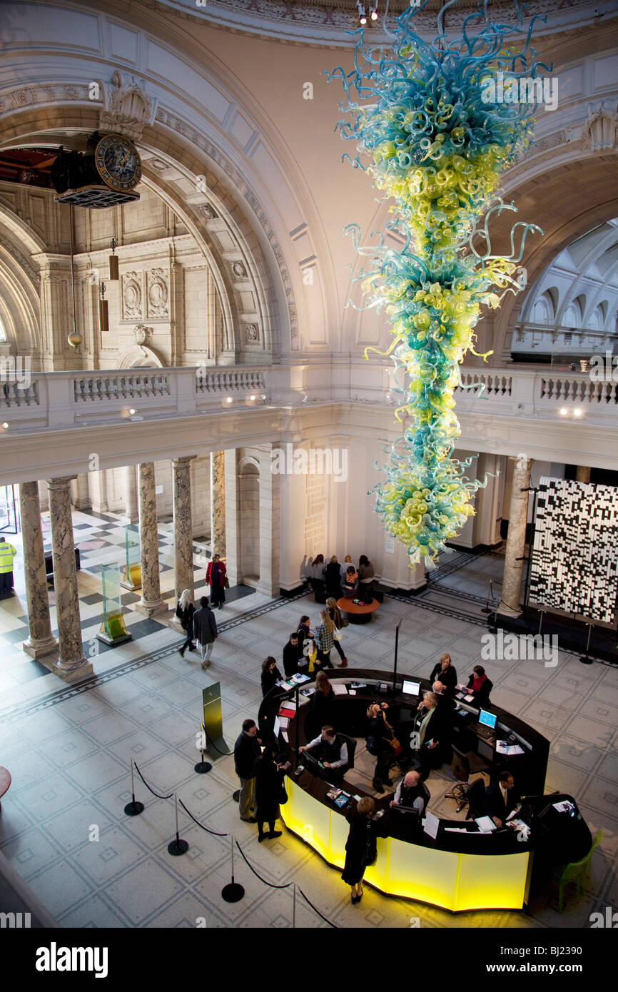 Grand Entrance to the Victoria and Albert Museum aka the V&A at South