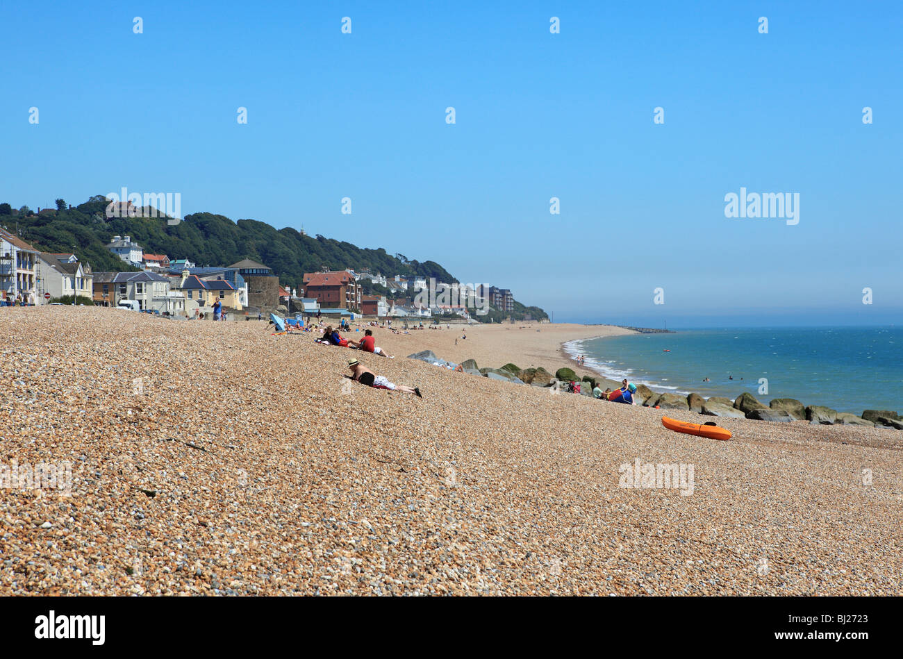 Sandgate, Kent, Sandgate Stock Photo Alamy