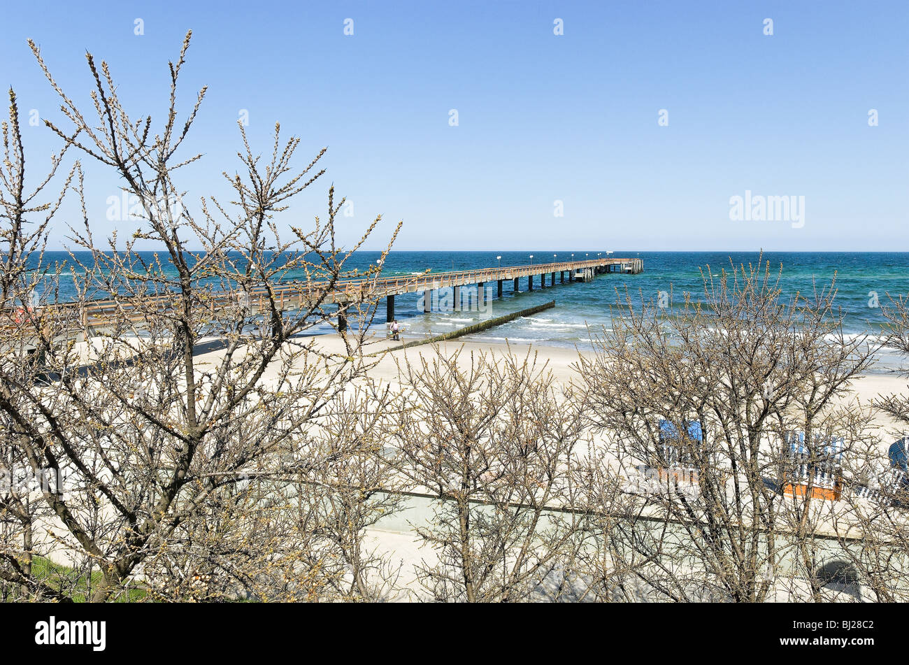 Baltic Sea coast Kühlungborn Mecklenburg-Vorpommern Germany Stock Photo