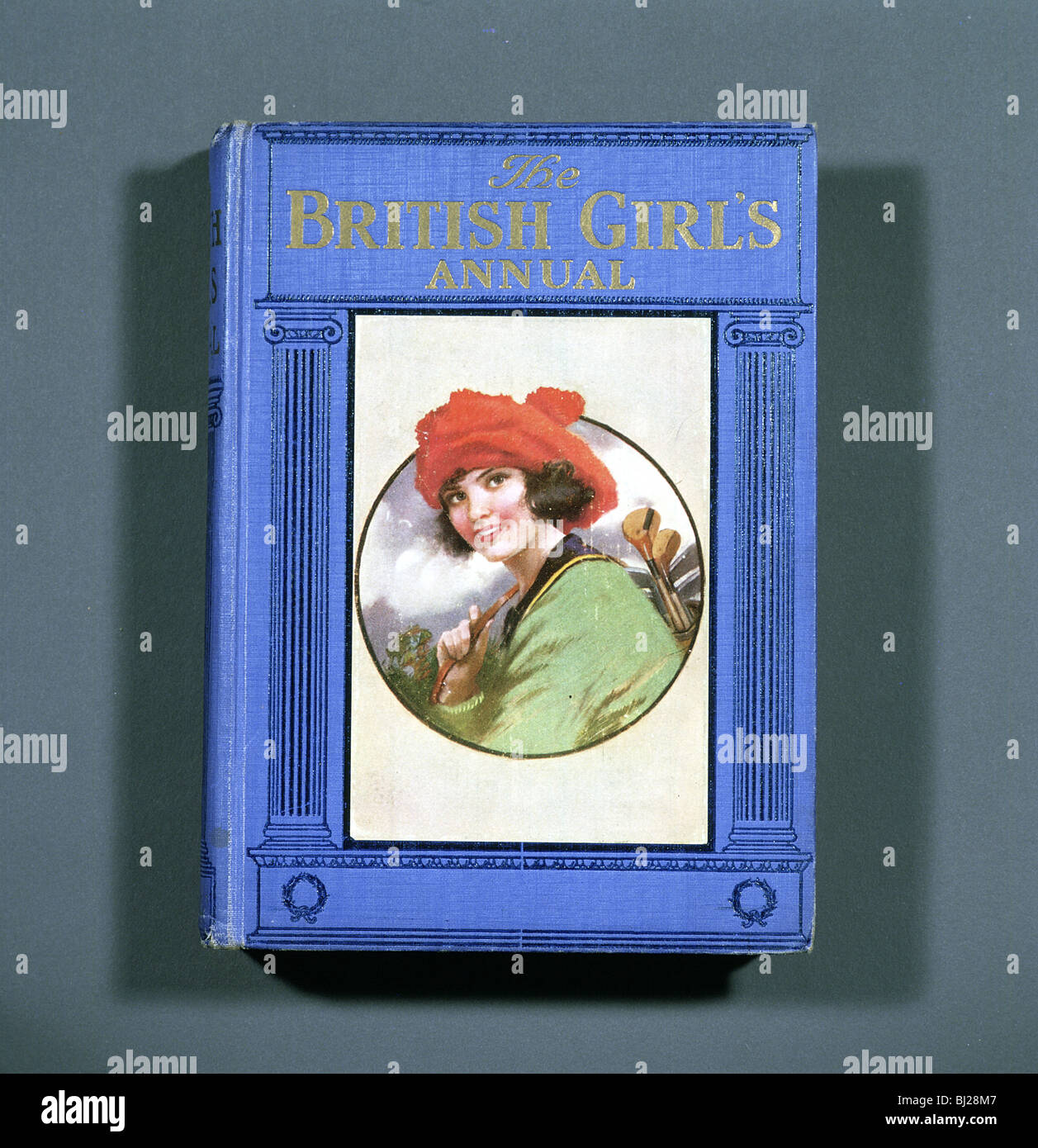 Cover of The British Girl's Annual, 1923. Artist Unknown Stock Photo