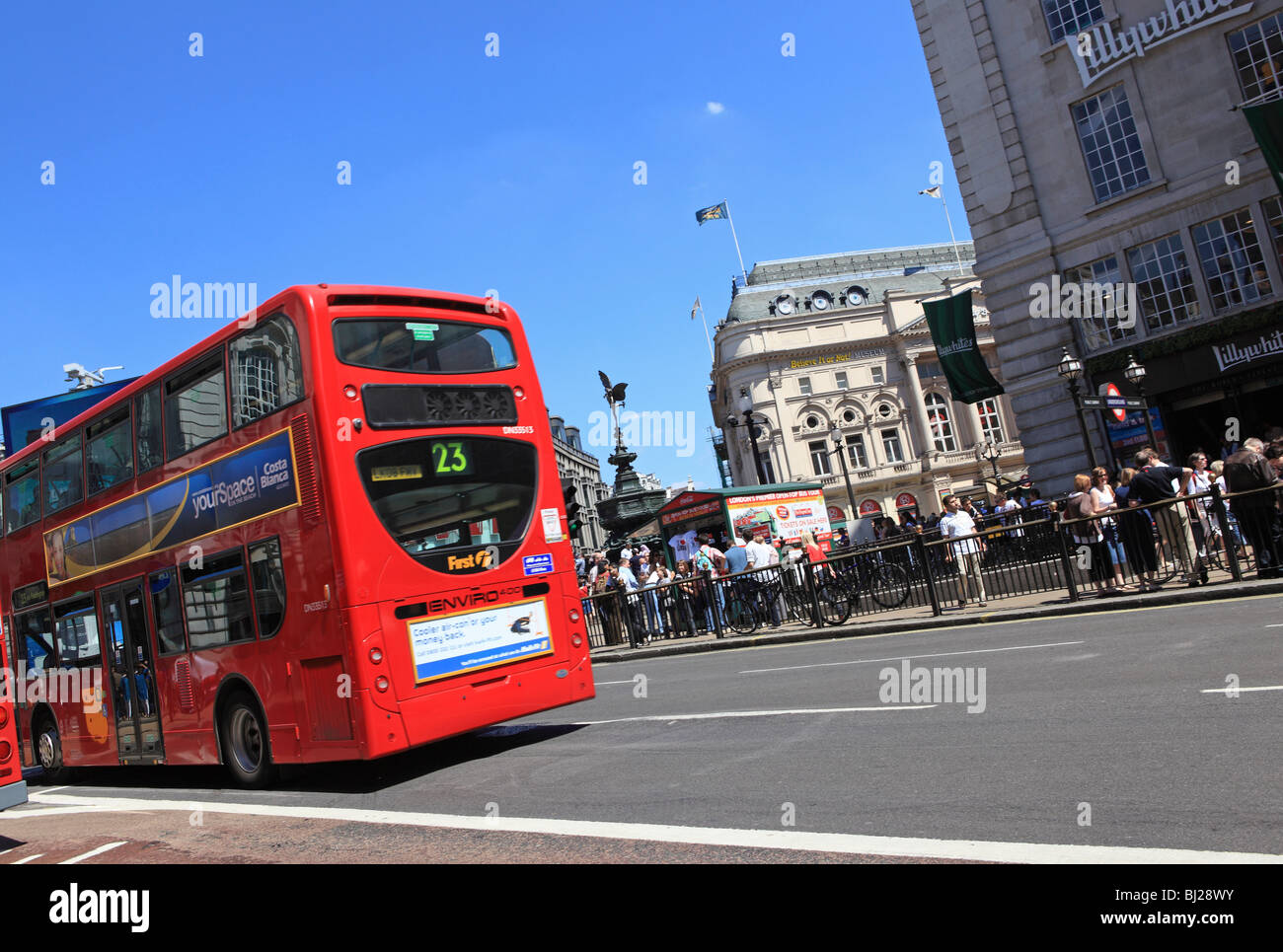 London, Piccadilly Circus Stock Photo