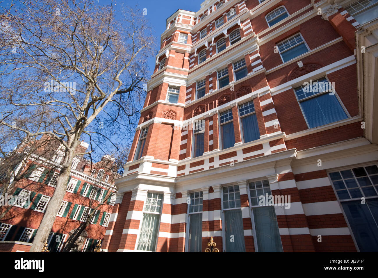Apartments in Kensington London Stock Photo Alamy