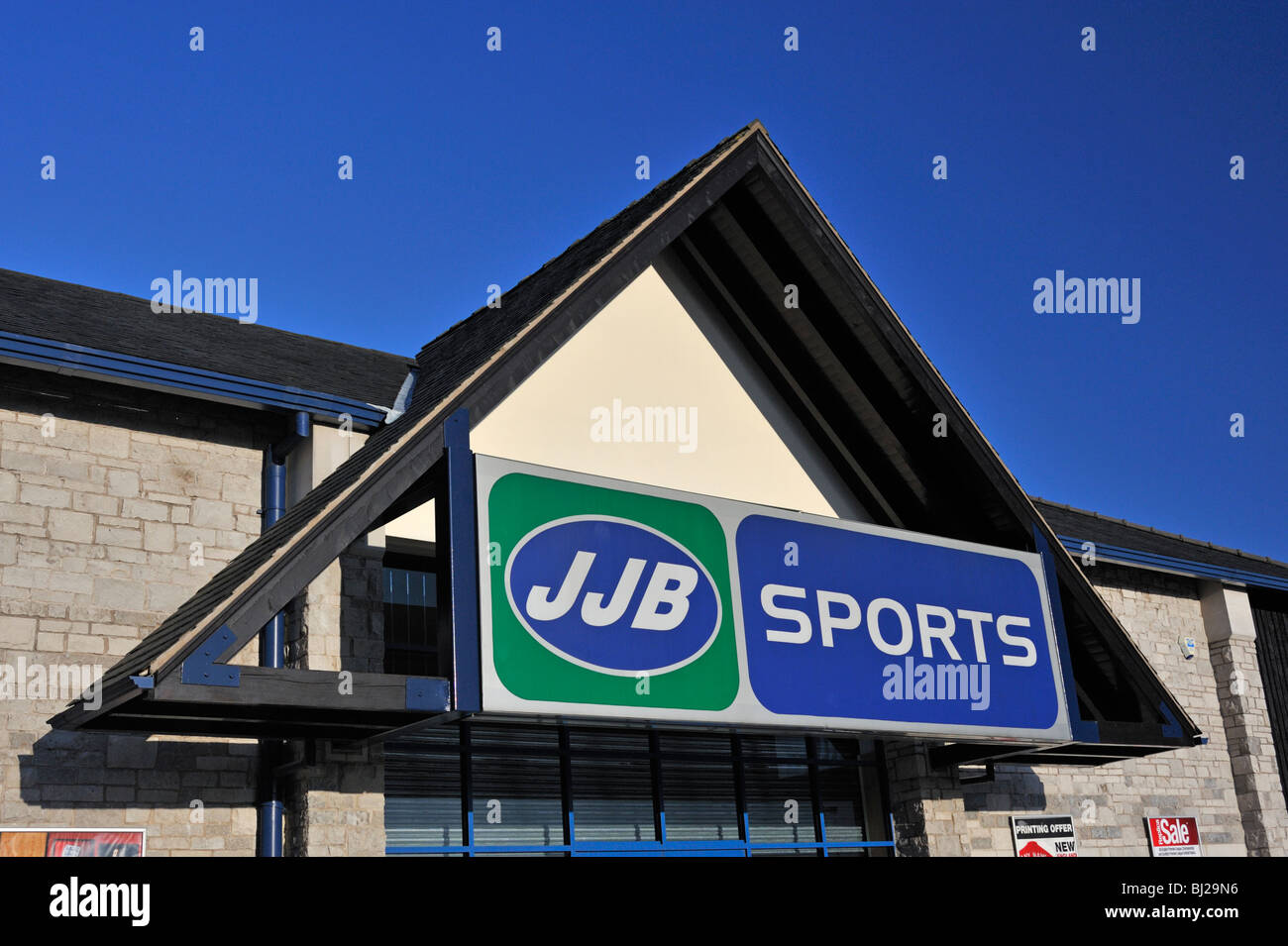JJB SPORTS store, The Old Showground, Kendal, Cumbria, England, United