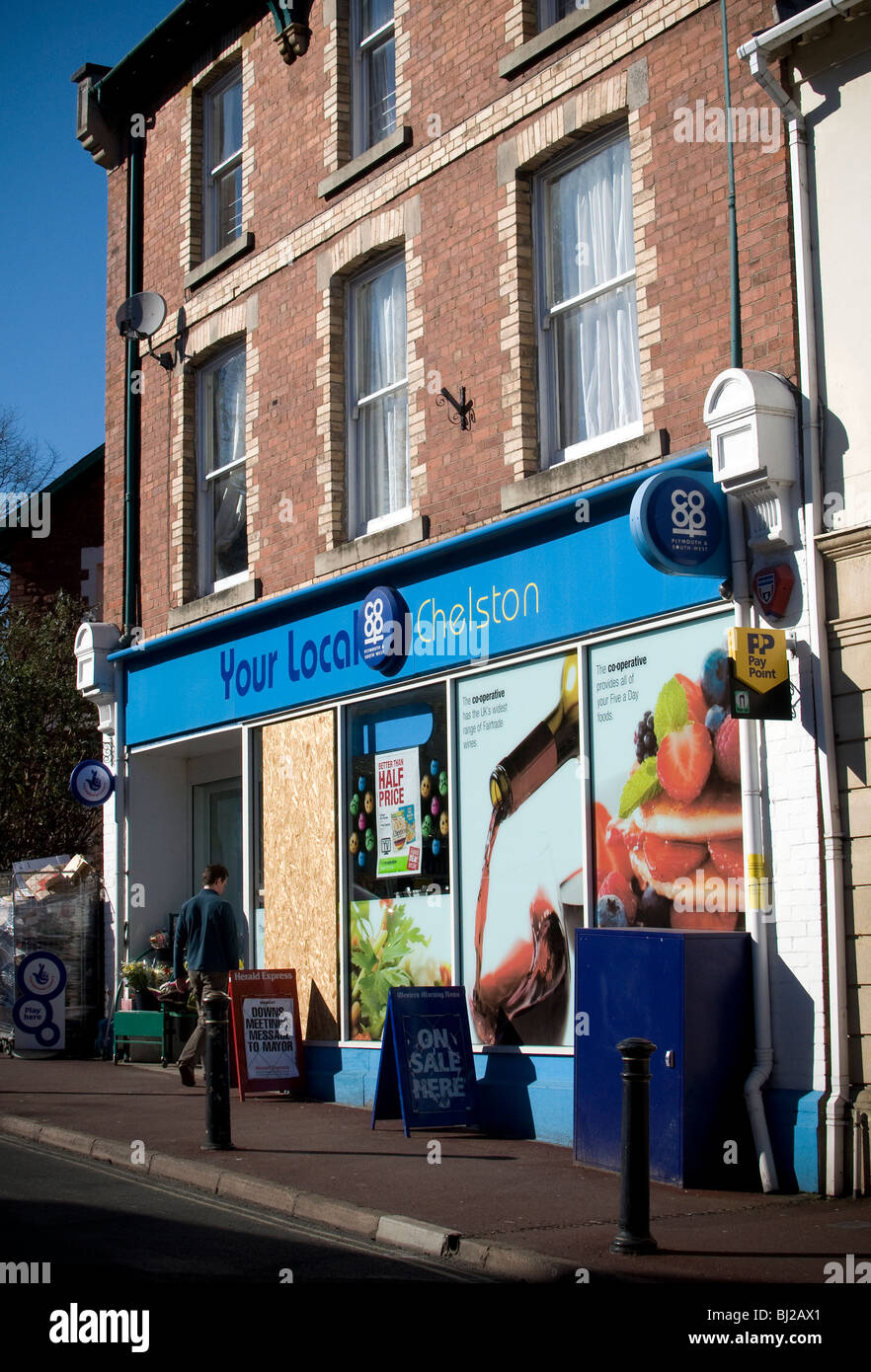 Co-op inTorquay Stock Photo