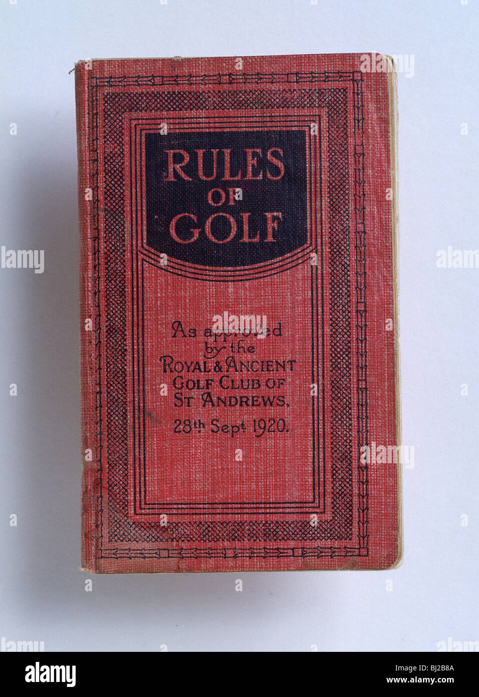 The Rules of Golf, 1920. Artist: Unknown Stock Photo