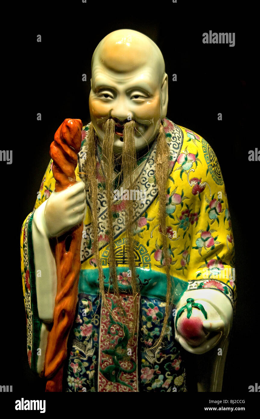 Shou Xing God Of Longevity Long Life And Old Age Chinese Stock Photo Alamy