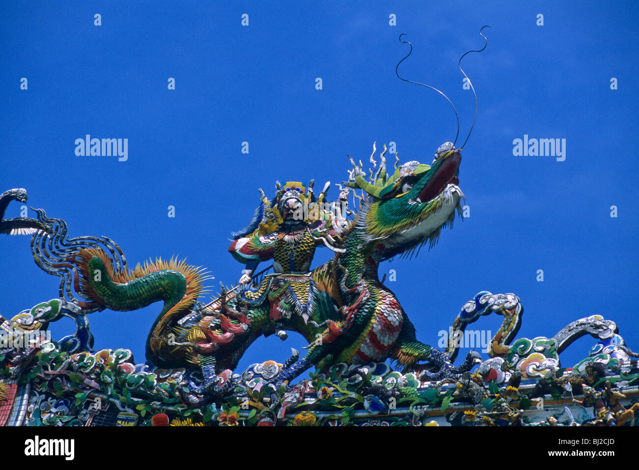 Anping Matsu Temple, Tainan, Southwestern Taiwan, R.O.C. Stock Photo