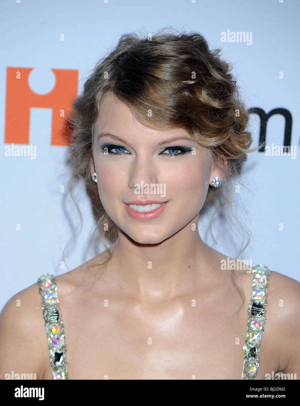 TAYLOR SWIFT - US singer and  actress in January 2010 Stock Photo