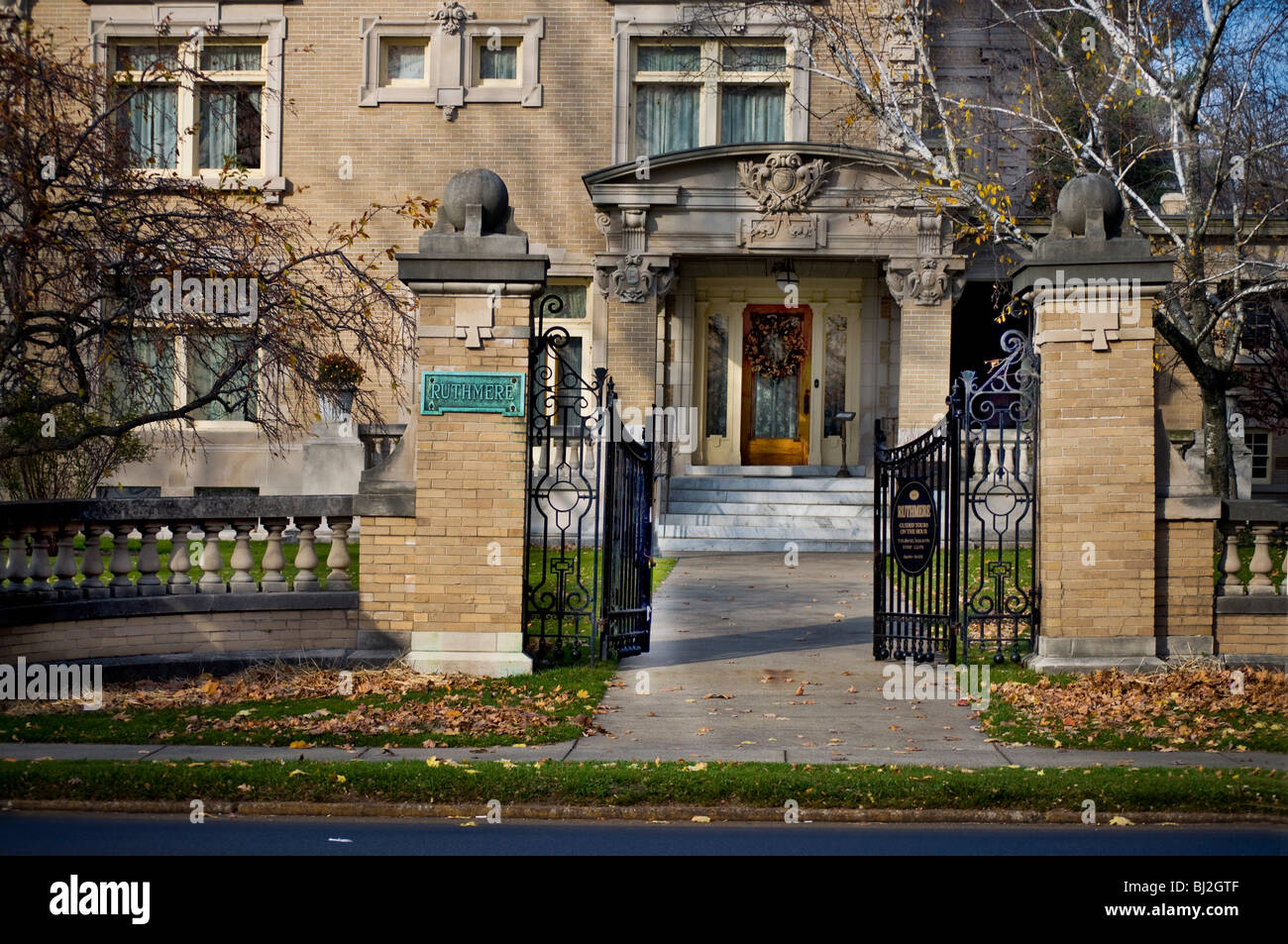 Ruthmere House a historic home in Elkhart Indiana Stock Photo Alamy