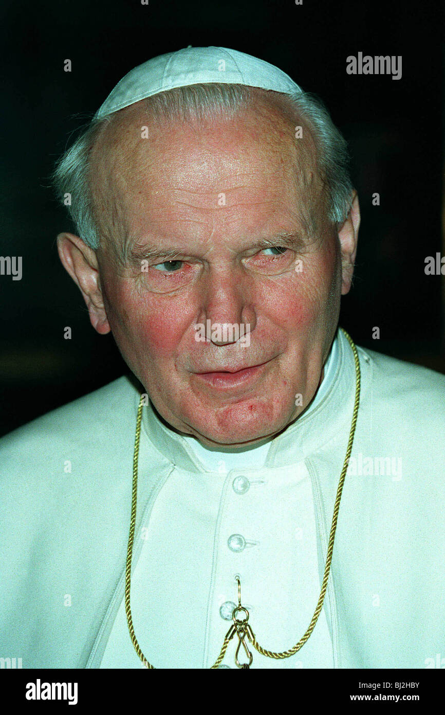 POPE JOHN PAUL II IN THE VATICAN 08 November 1993 Stock Photo