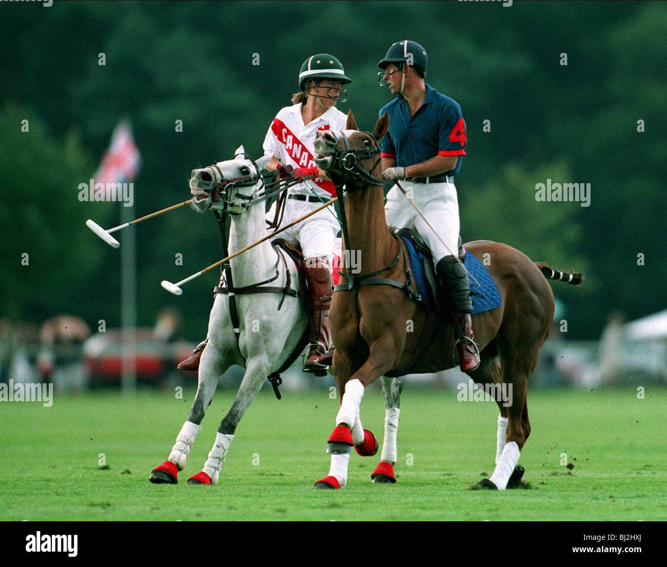 Prince charles playing polo hi-res stock photography and images - Alamy