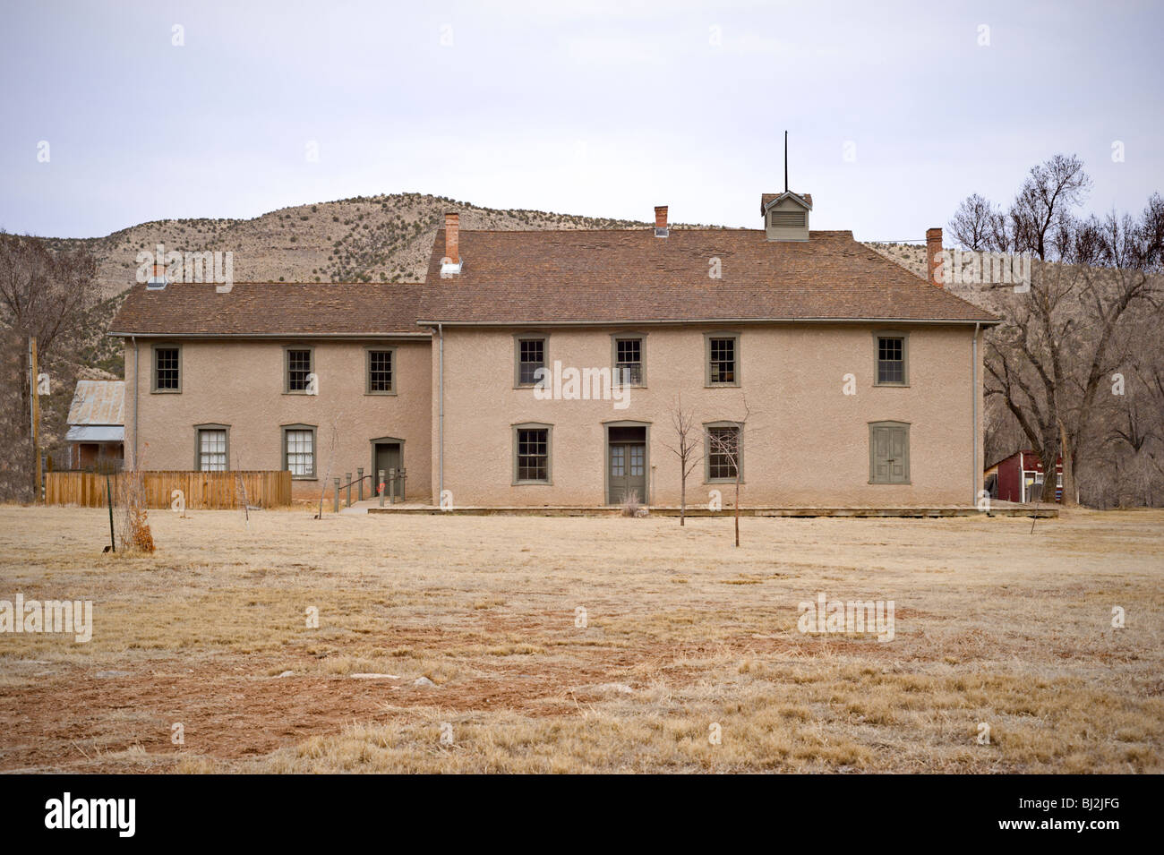Lincoln county courthouse new mexico hires stock photography and