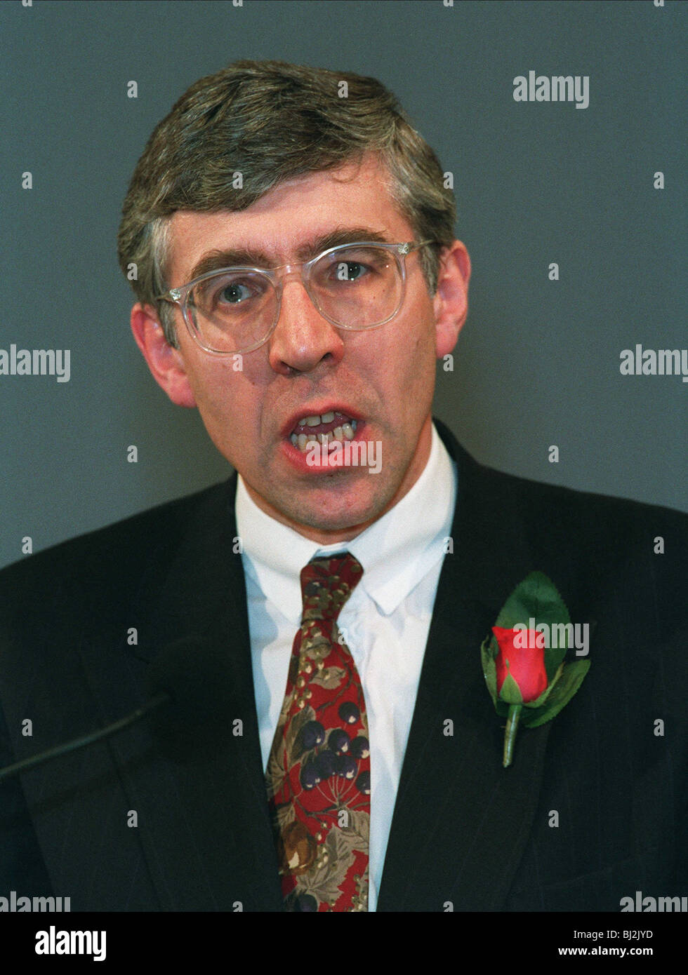 JACK STRAW MP LABOUR PARTY EDUCATION 10 February 1993 Stock Photo Alamy