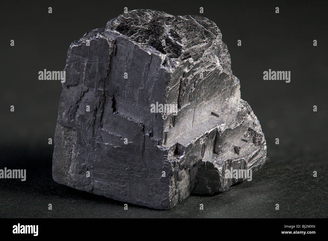 Galena (Lead Ore) Stock Photo