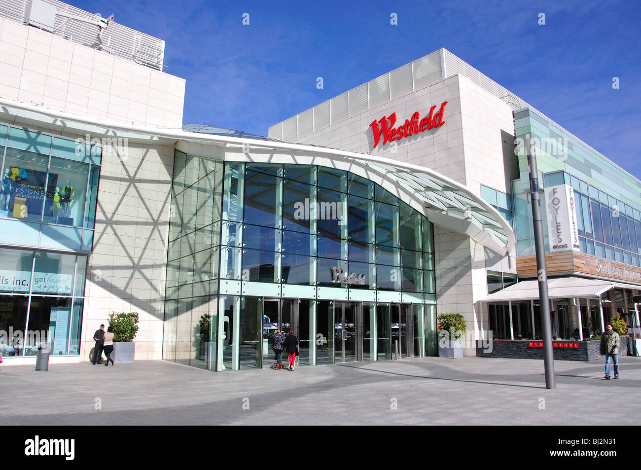 323 Westfield London Shopping Mall Shepherds Bush Stock Photos