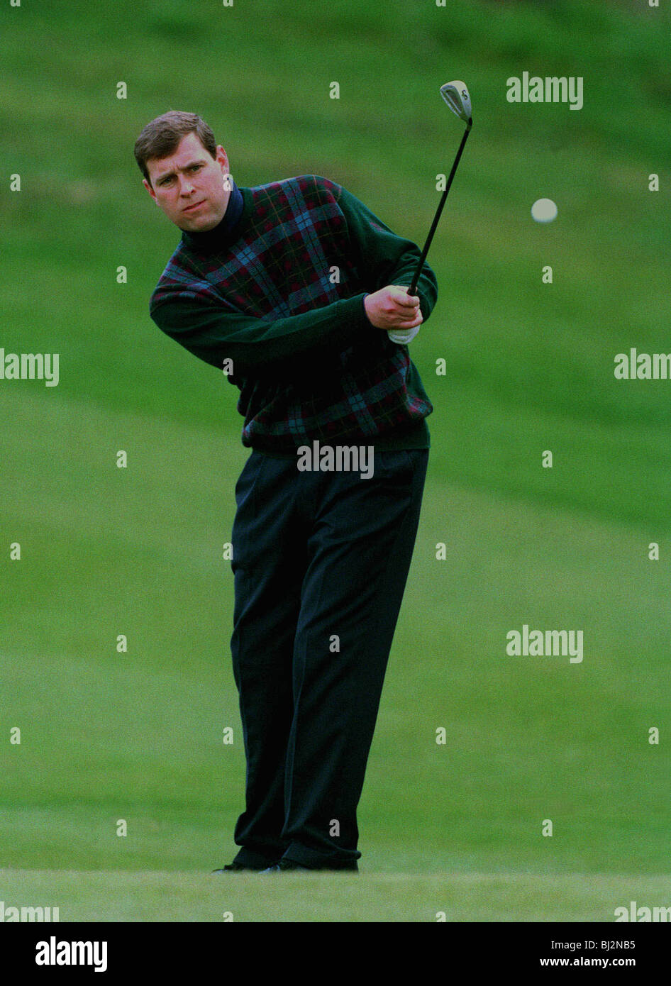 PRINCE ANDREW PLAYING GOLF 17 May 1993 Stock Photo