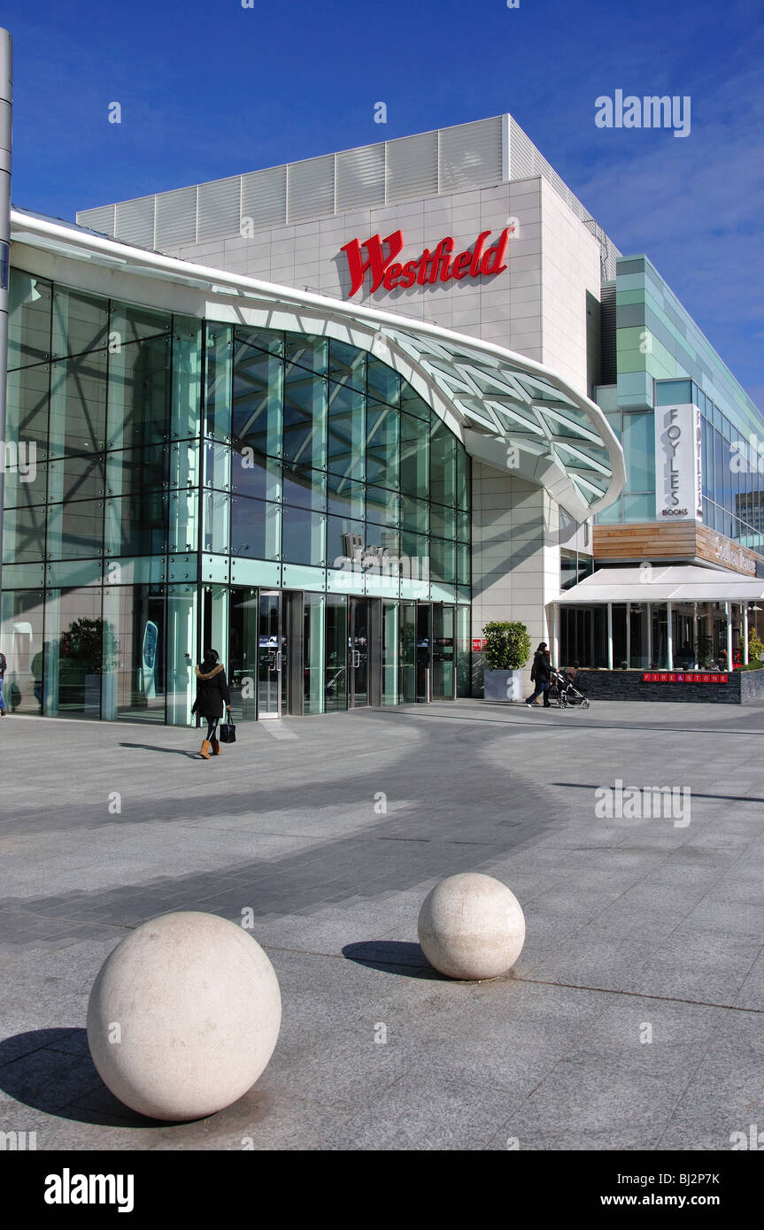 Exterior of The Westfield shopping centre ,Shepherds Bush London Stock  Photo - Alamy