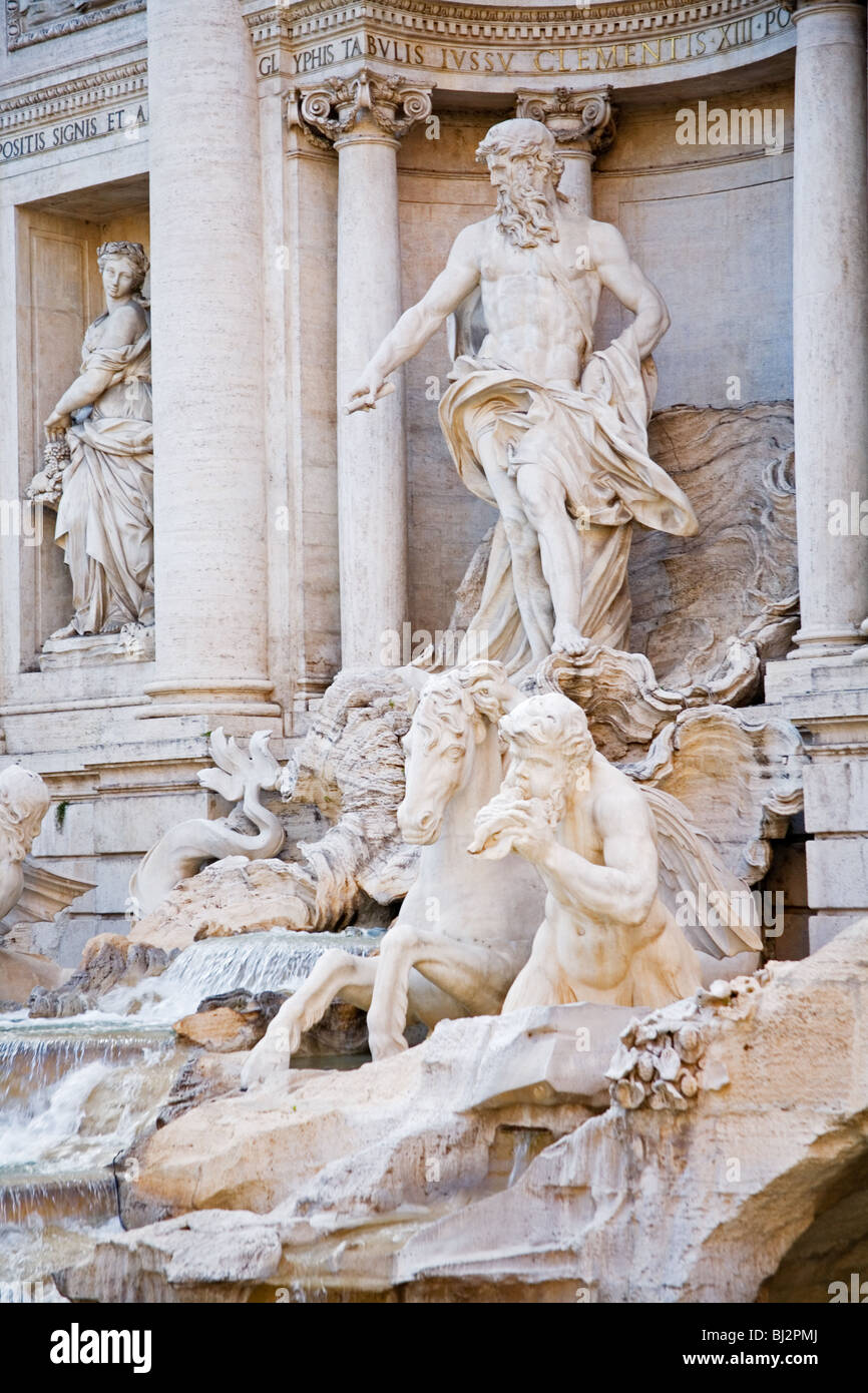Trevi Fountain in Rome Italy Stock Photo - Alamy