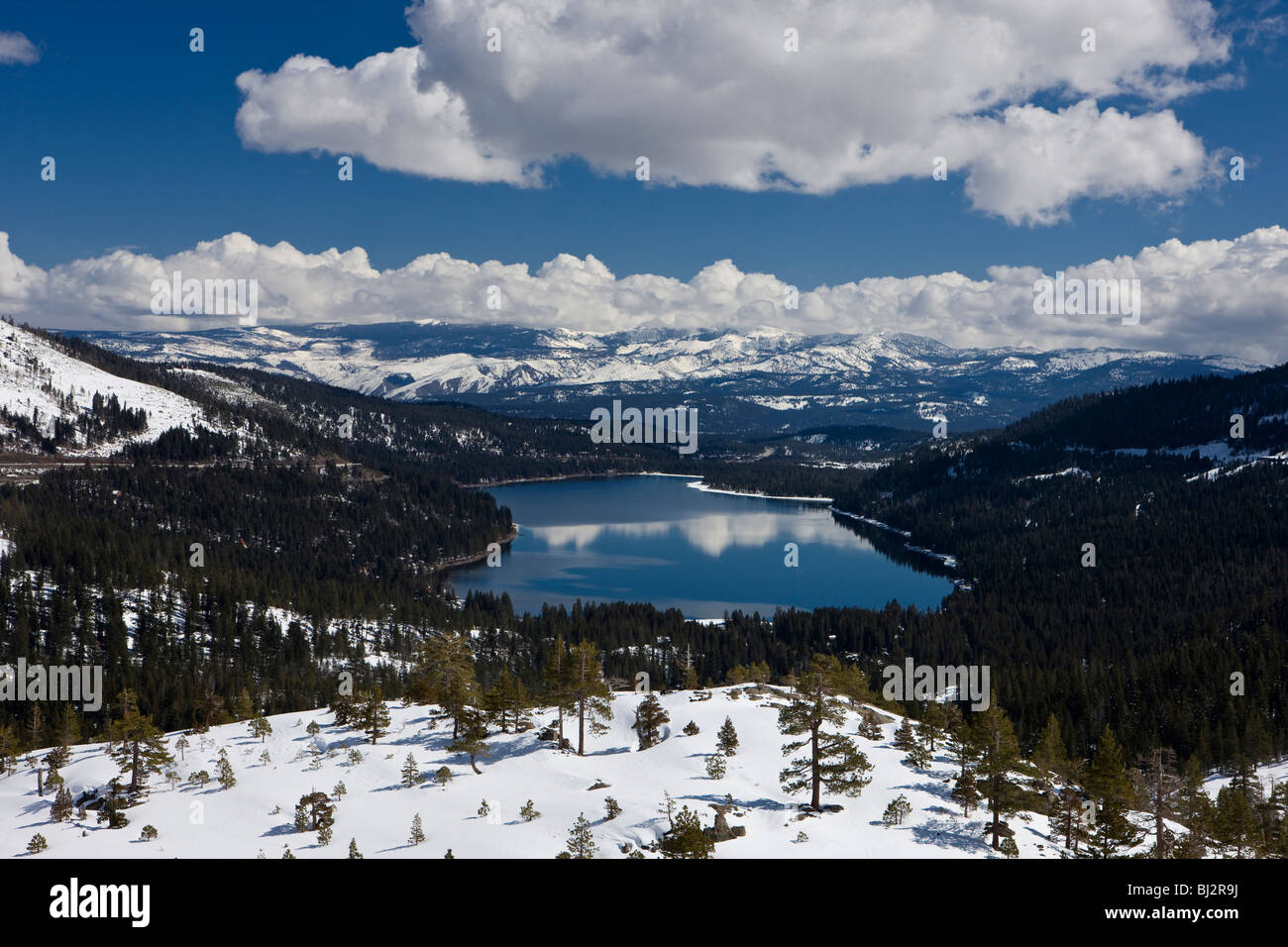 Donner Lake Snow High Resolution Stock Photography and Images Alamy