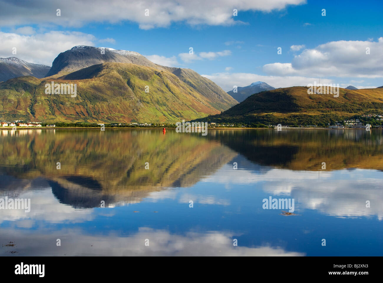 View of the Ben Nevis Range Stock Photo