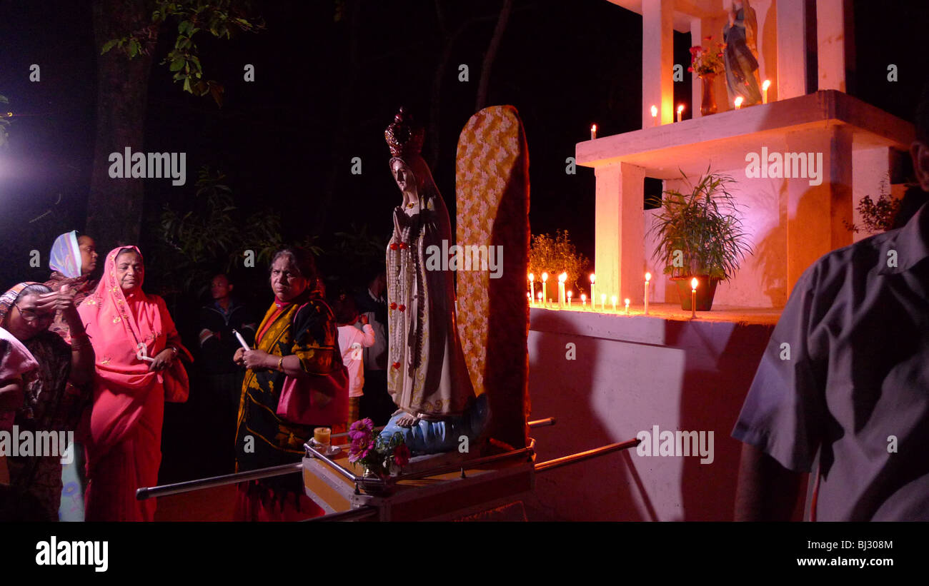 BANGLADESH Fatima Rani Pilgrimage at Baromari Mission Stock Photo - Alamy