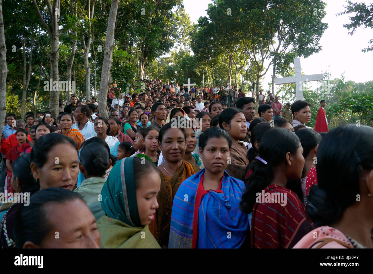 BANGLADESH Fatima Rani Pilgrimage at Baromari Mission on the Indian ...