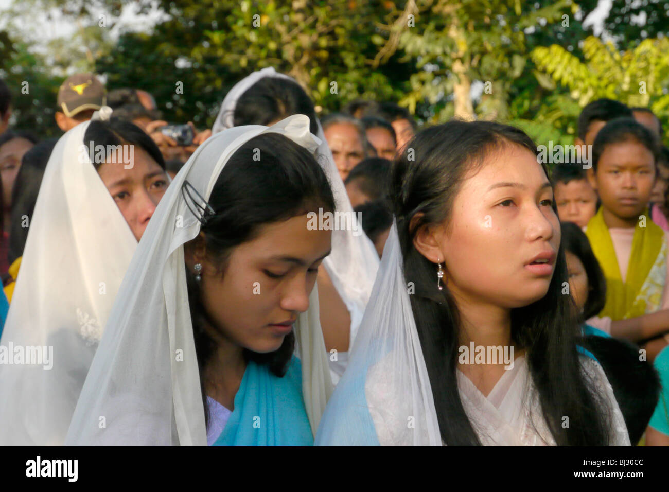 BANGLADESH Fatima Rani Pilgrimage at Baromari Mission on the Indian ...