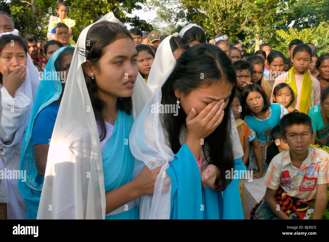 BANGLADESH Fatima Rani Pilgrimage at Baromari Mission on the Indian ...