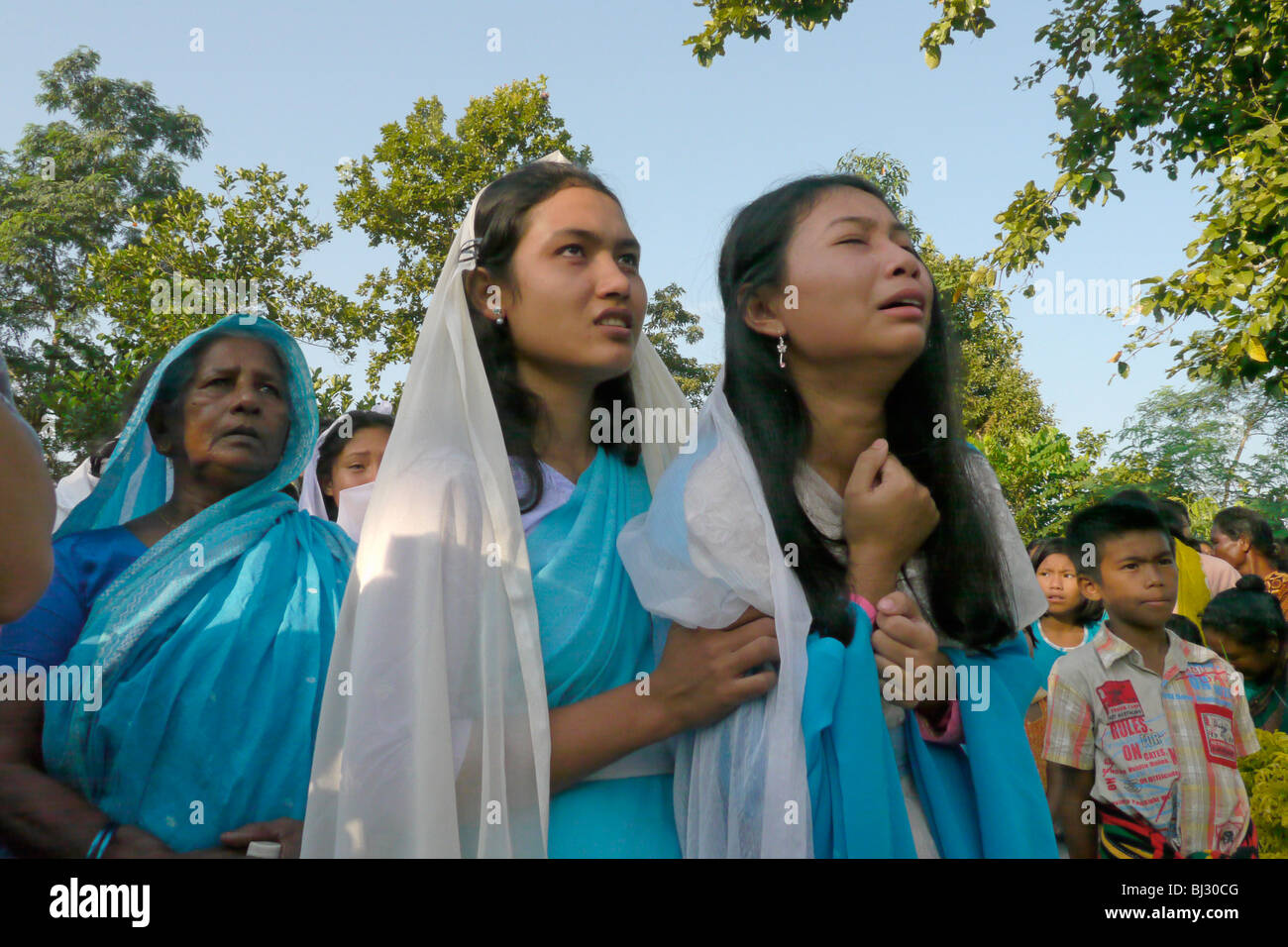 BANGLADESH Fatima Rani Pilgrimage at Baromari Mission on the Indian ...