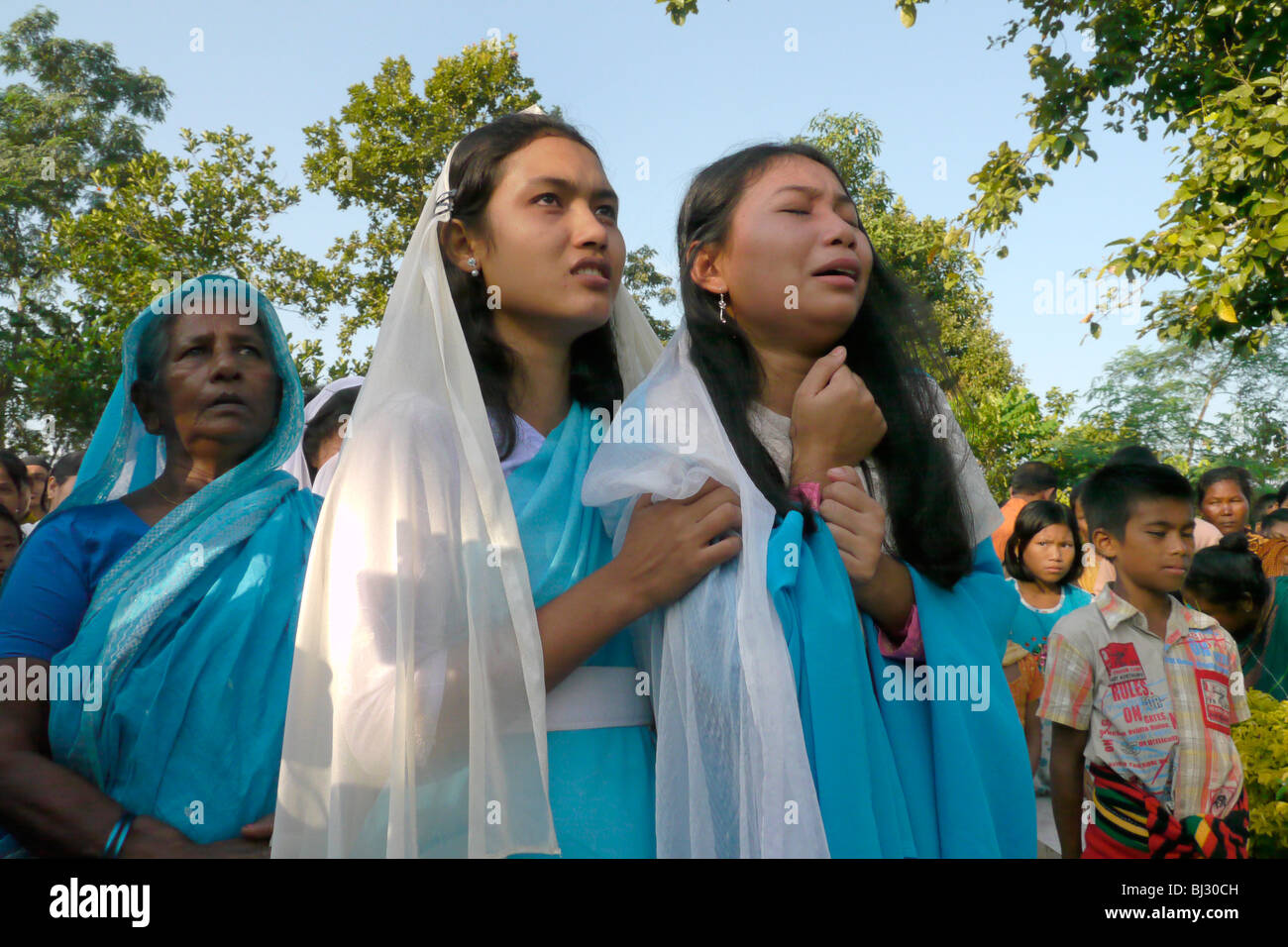 BANGLADESH Fatima Rani Pilgrimage at Baromari Mission on the Indian ...