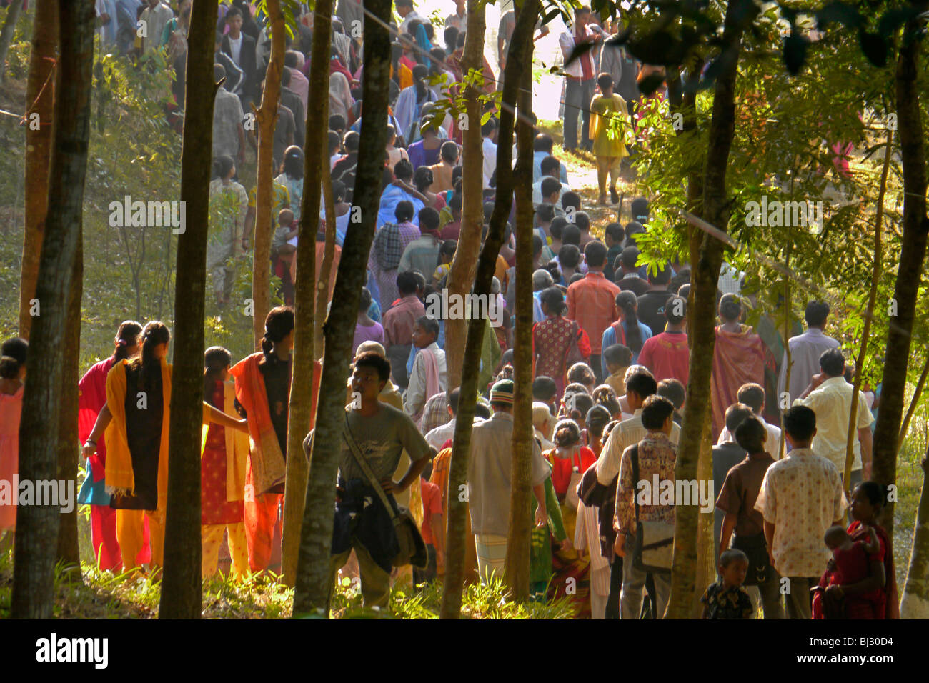 BANGLADESH Fatima Rani Pilgrimage at Baromari Mission on the Indian ...