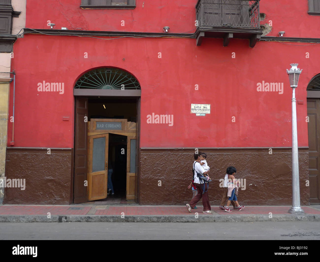 PERU Historic Lima. photo (C) Sean Sprague 2009 Stock Photo