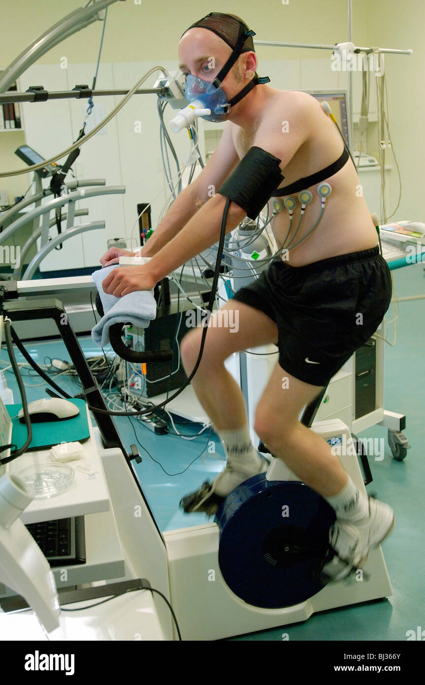 Health checkup in the Sports Medicine Center Berlin-Dahlem, Berlin, Germany Stock Photo