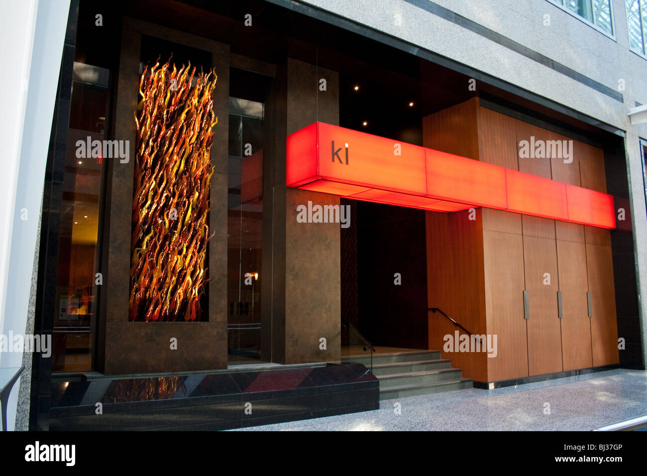 The KI high end restaurant inside brookfield place (previously known as