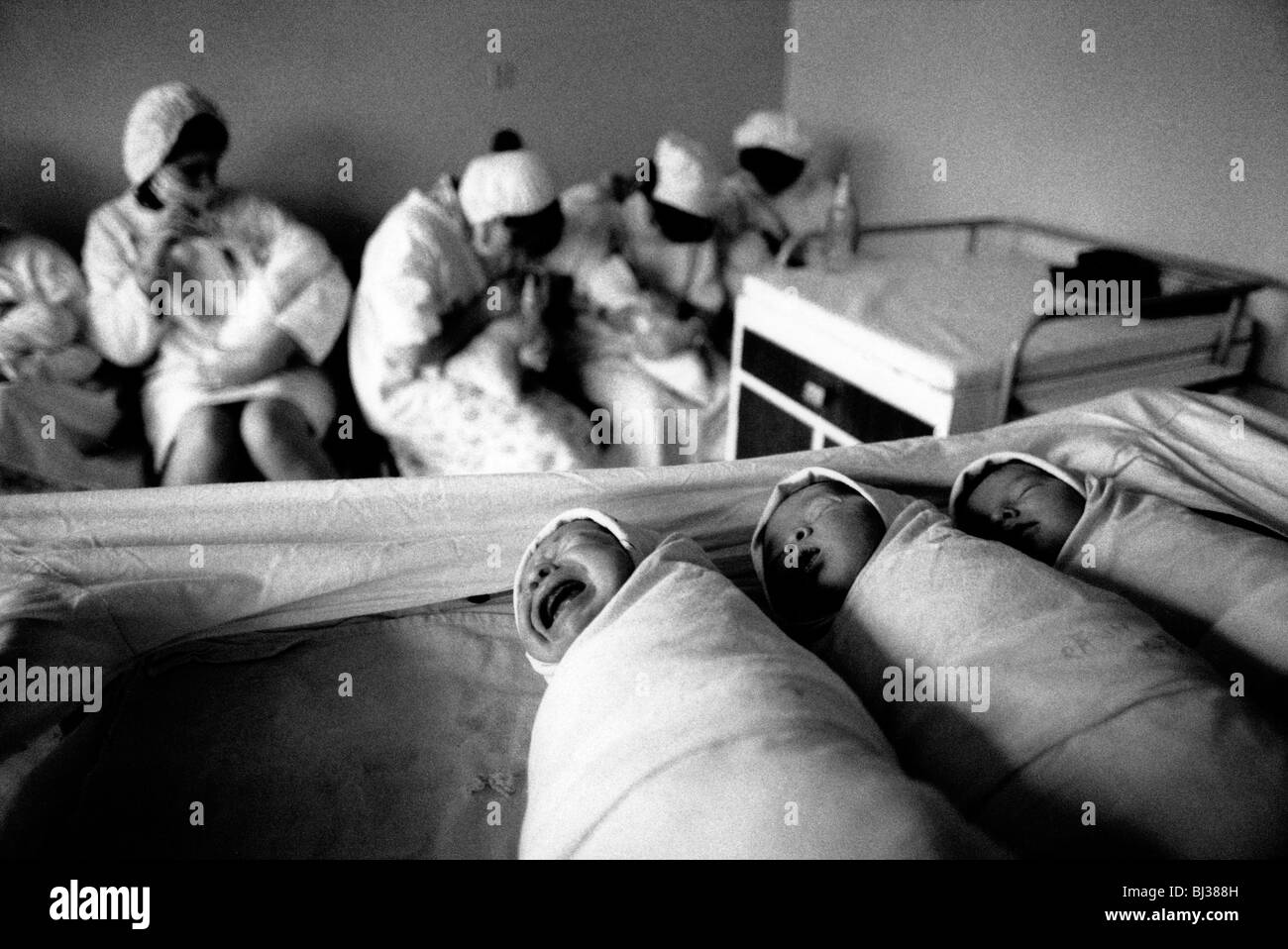 Maternity Unit, Bucharest Hospital Stock Photo Alamy