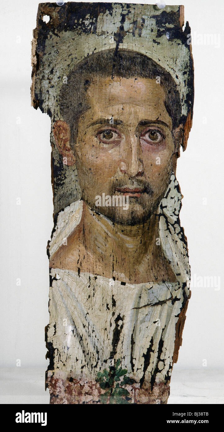 Egyptian man with painted face hi-res stock photography and images - Alamy