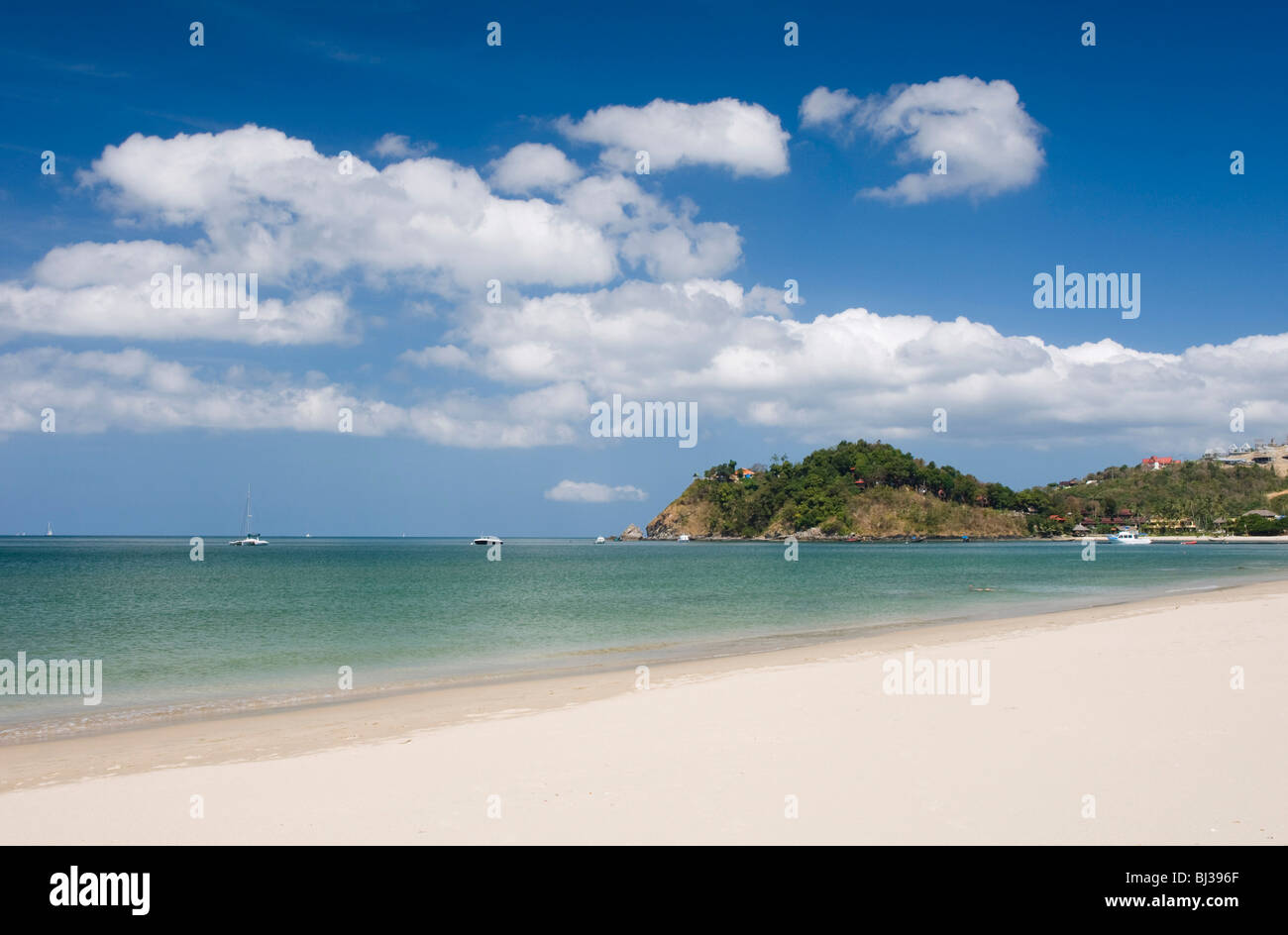 Sandy beach, Kantiang Beach, Ko Lanta or Koh Lanta island, Krabi, Thailand, Asia Stock Photo