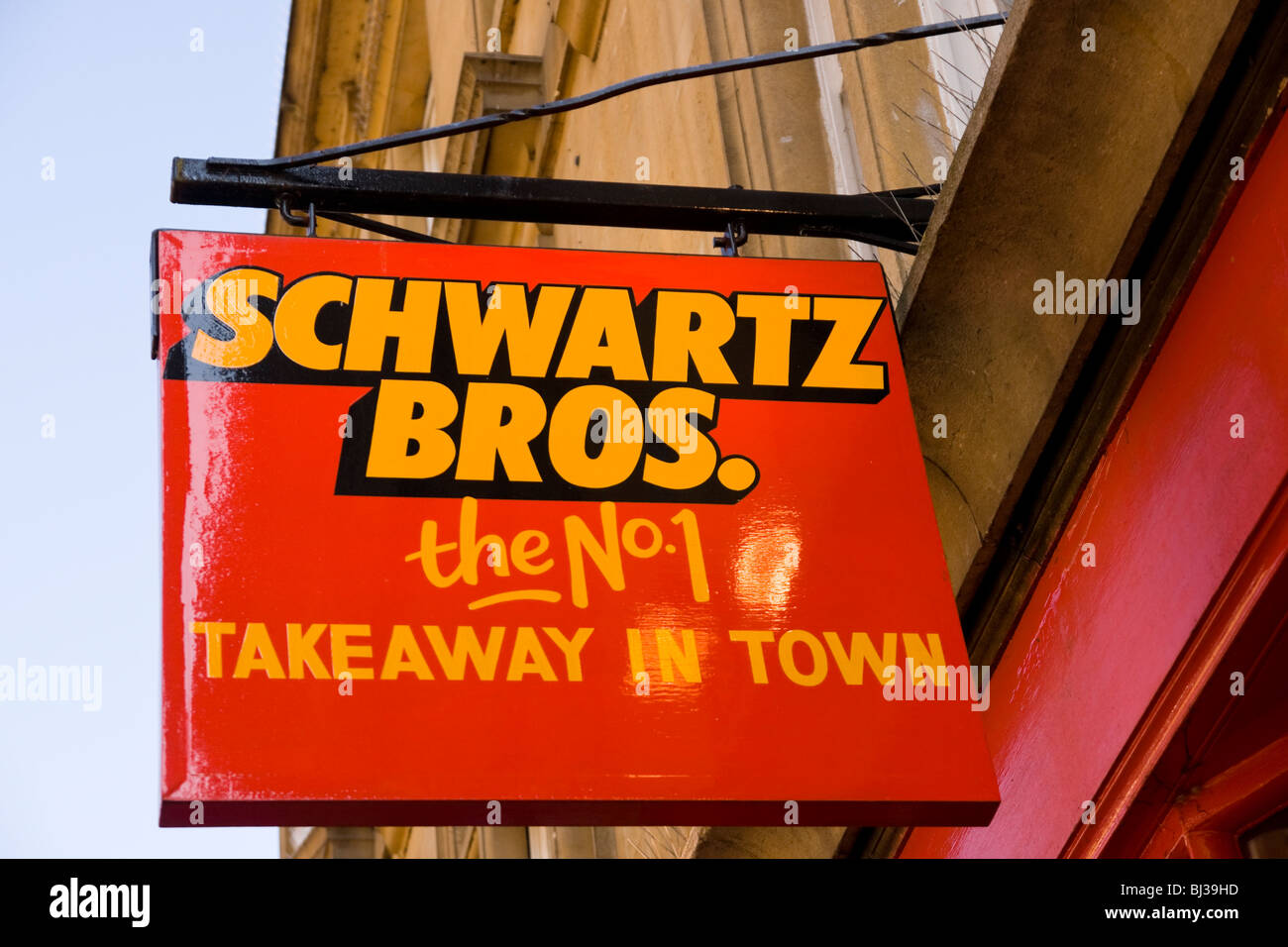 Shwarz brothers burgers Walcot st Bath Somerset England UK Stock Photo