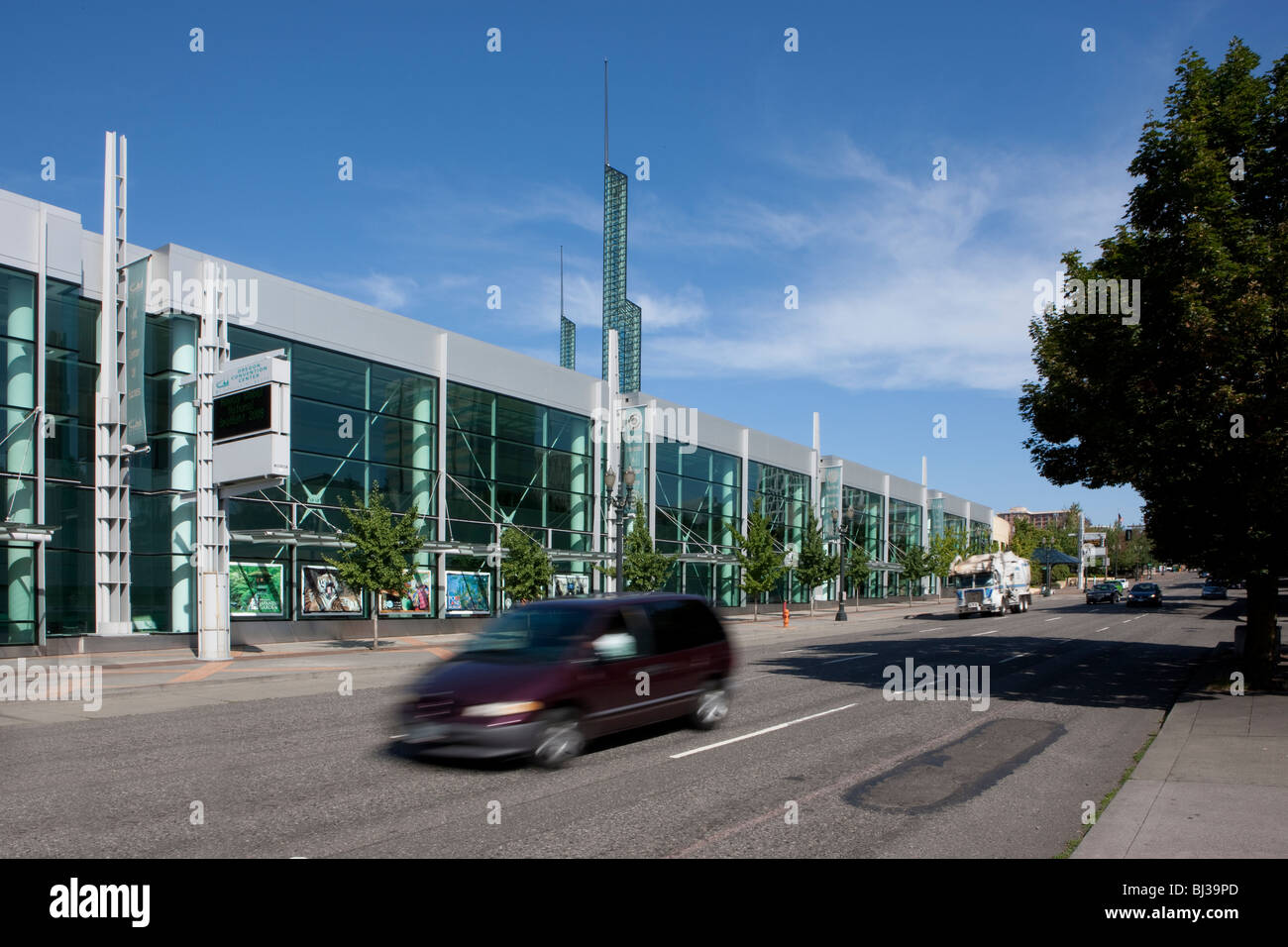 Oregon Convention Center, Portland, Oregon, USA Stock Photo