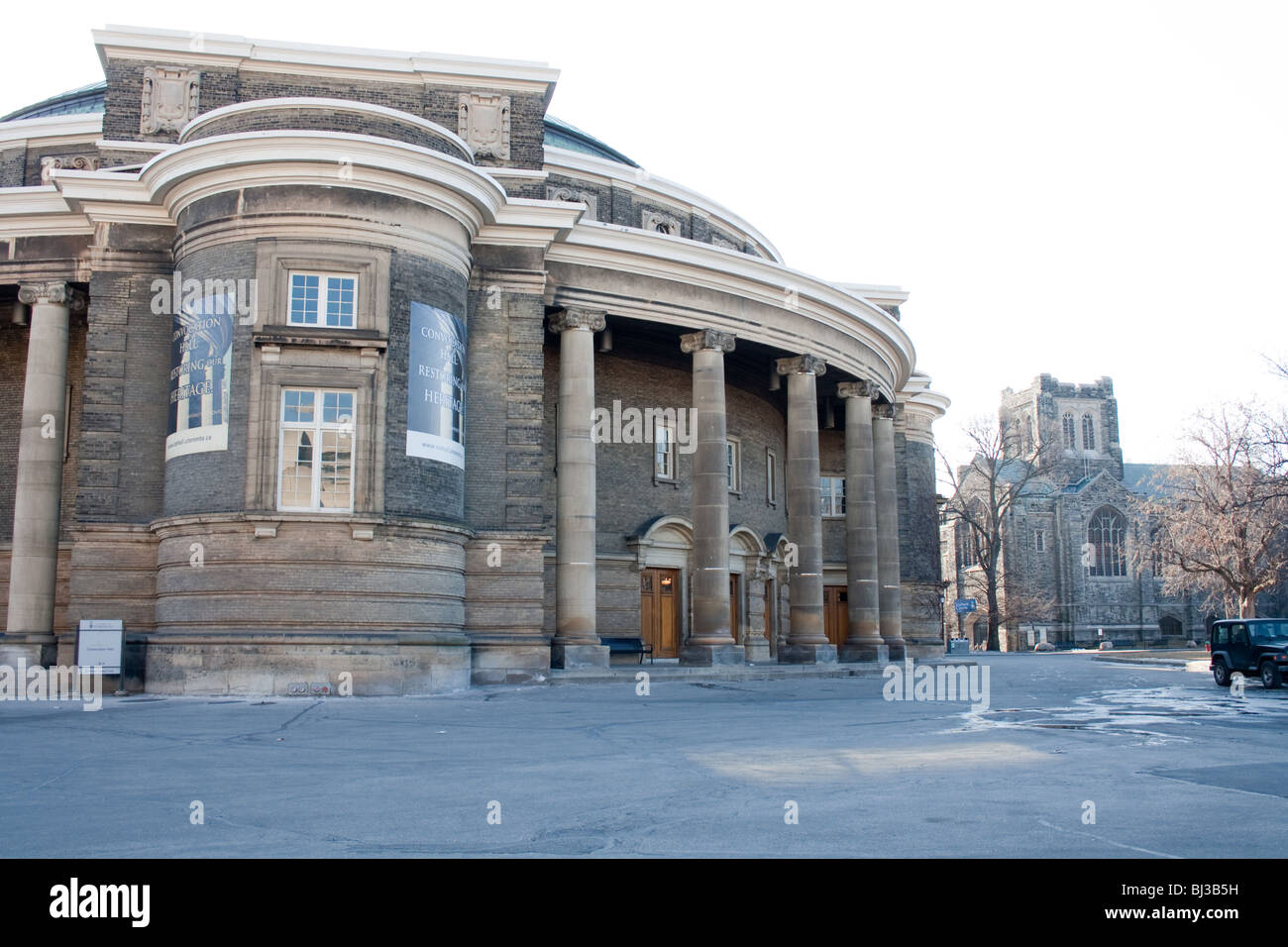 University of Toronto Convocation Hall on a winter afternoon Stock Photo