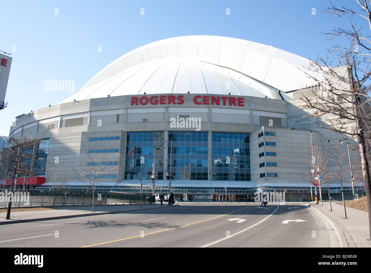 Entrance To The Rogers Centre Sports Stadium Home Of The Toronto Blue Jays Baseball Team Stock Photo Alamy