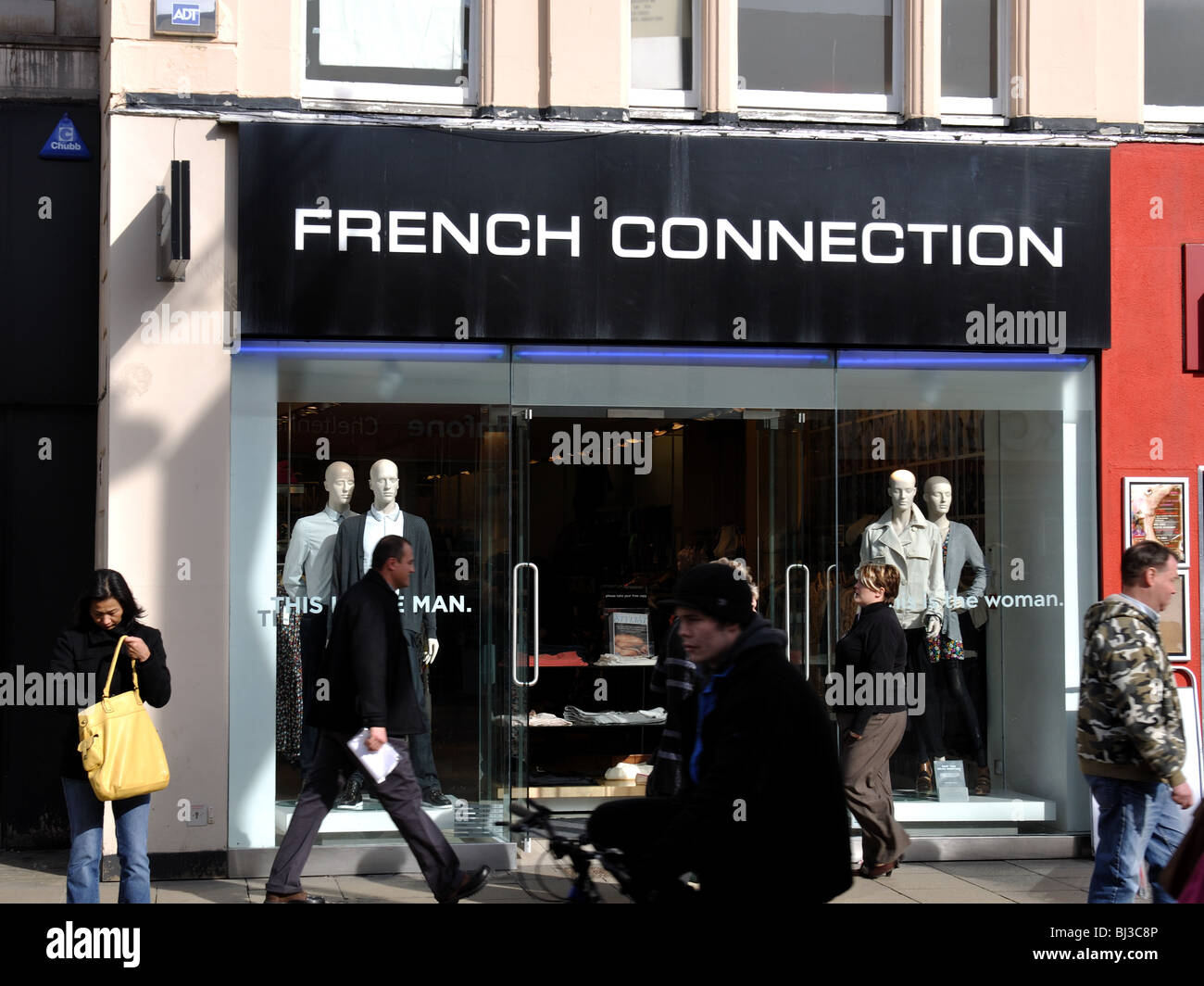 French Connection shop, Cheltenham Spa, Gloucestershire, England, UK Stock Photo