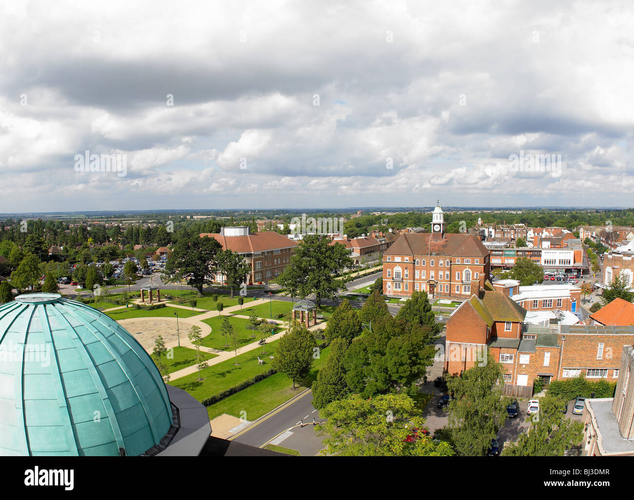 Letchworth garden city aerial hires stock photography and images Alamy